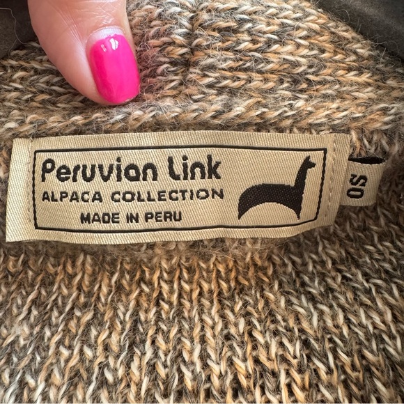 Alpaca Sweater/Open Cardigan - Picture 6 of 9